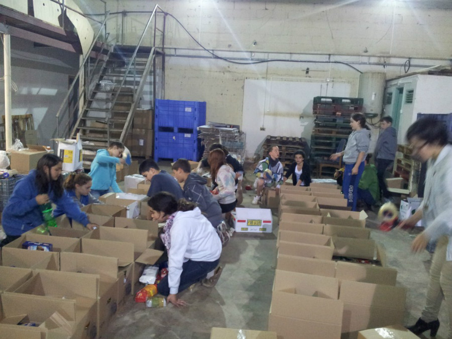 התנדבות בבית התמחוי במגדל העמק - דצמבר 2012
