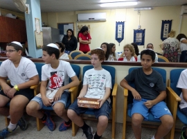 אסף סבג  – עליה לתורה, 15/09/2016