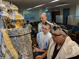 יובל פנדס – עליה לתורה, 18/06/2018(4 תמונות)