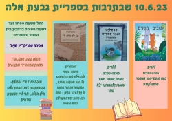 שבתרבות בספרייה